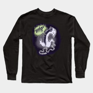 Burping Ghost Long Sleeve T-Shirt